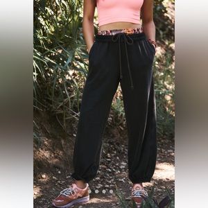 Free People All Star Solid Pants XL Black